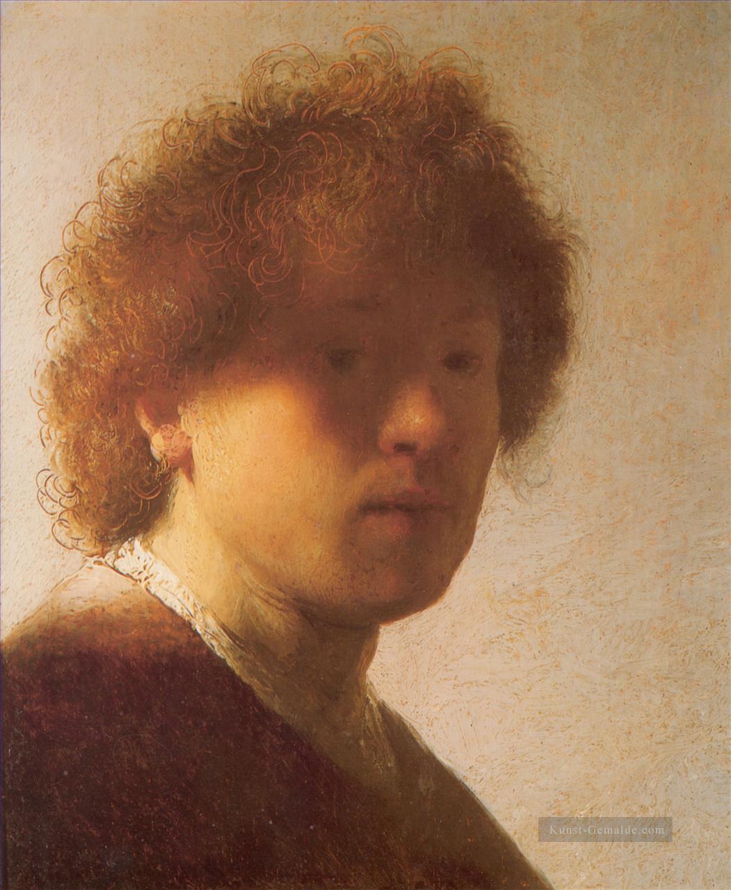 Selbst Porträt 1628 Rembrandt Ölgemälde